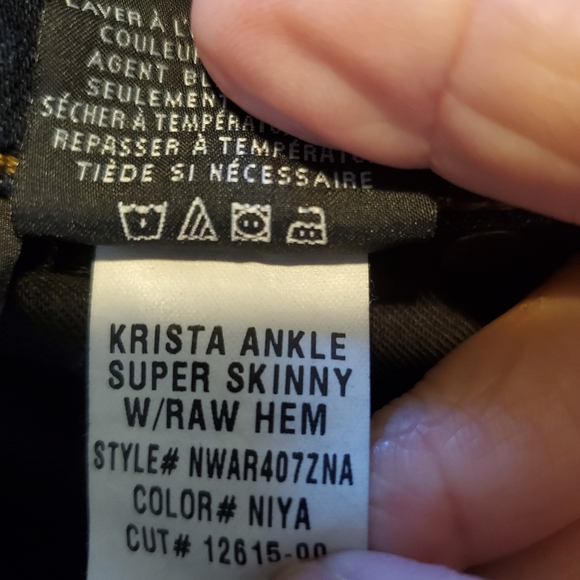 Hudson Krista ankle super skinny jeans with raw hem - Picture 13 of 16